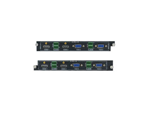 2-канальная карта бесшовного ввода/вывода VGA & HDMI
