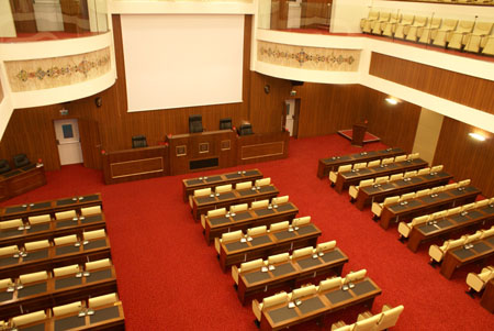 Конференц-система Gonsin, установленная в нескольких муниципальных учреждениях Европы