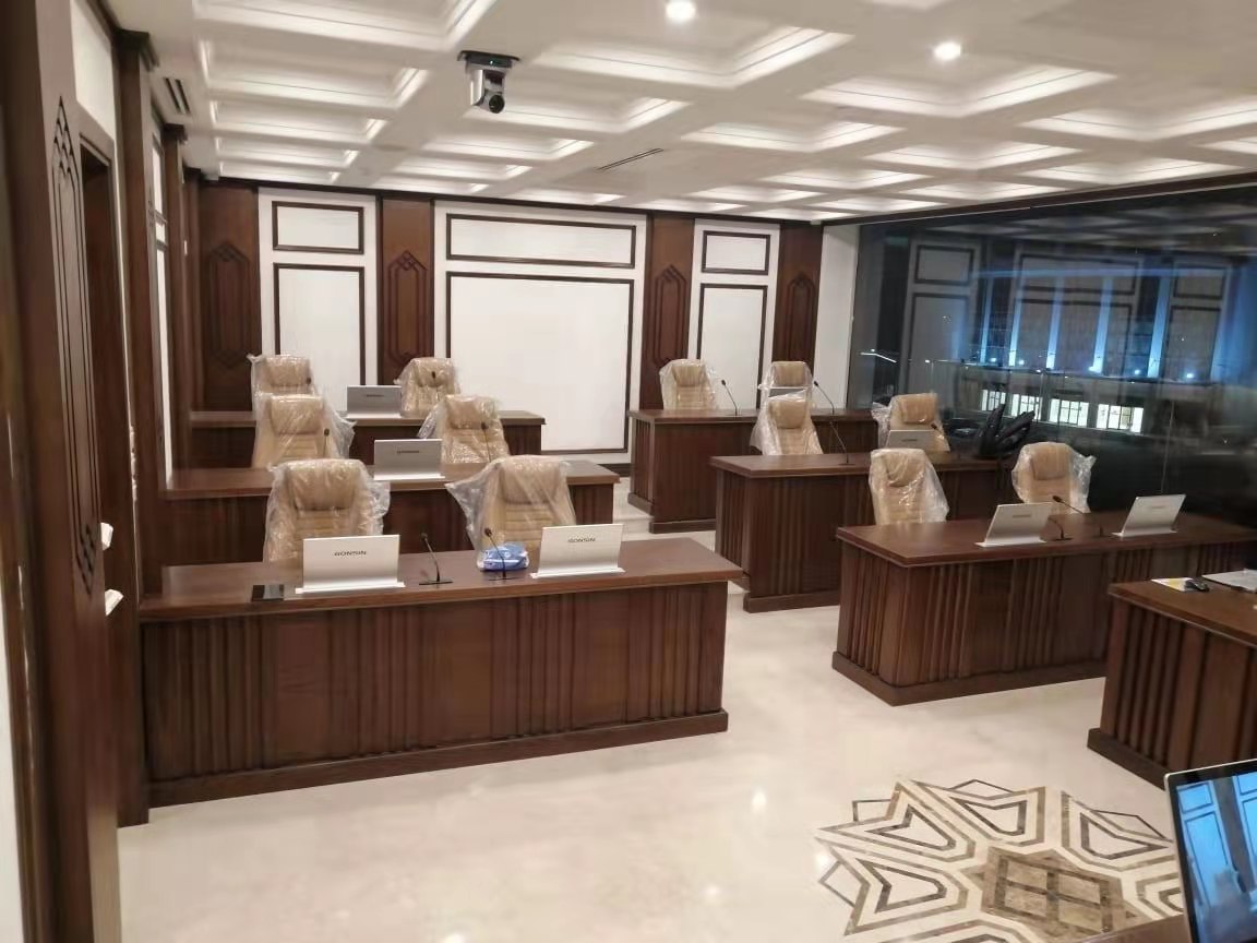 Gonsin Paperless Conference System Applied In Makkah Chamber, Saudi Arabia Безбумажная конференц-система Gonsin, установленная в Торговой палате Мекки, Саудовская Аравия