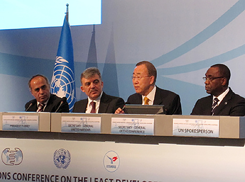 Gonsin At The 4th United Nations Conference On Ldcs Gonsin At The 4th United Nations Conference On Ldcs