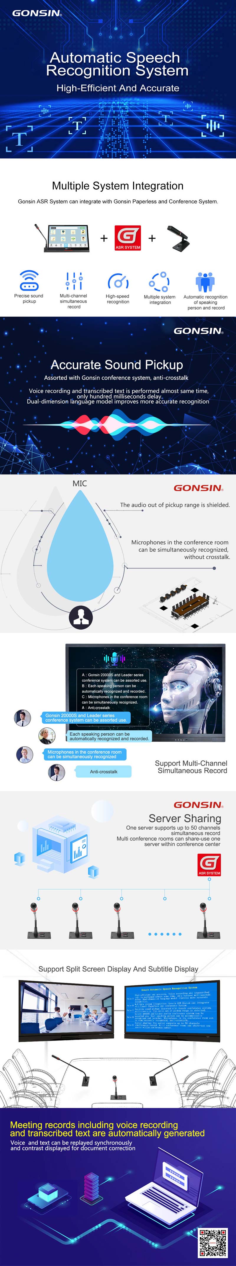 Новая автоматическая система распознавания речи Gonsin