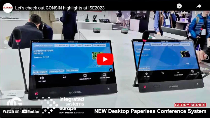 Ознакомьтесь с основными моментами GONSIN на ISE2023