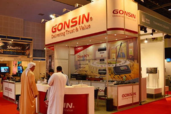 Gonsin приняла участие в выставке Infocomm Mea 2012.