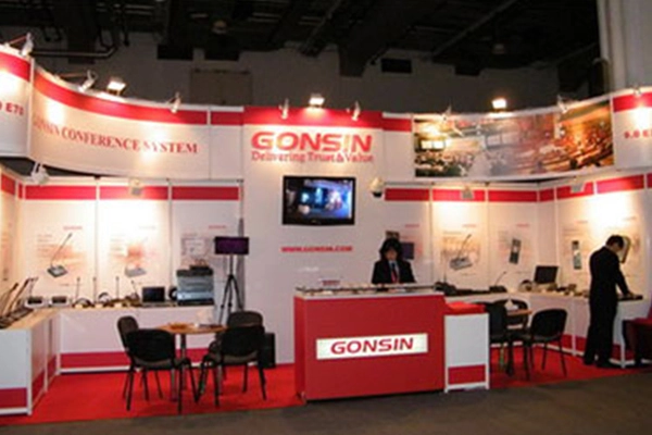 Gonsin приняла участие в выставке Prolight+sound 2010