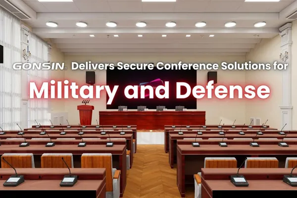 GONSIN предоставляет безопасные конференц-решения для военных и обороны